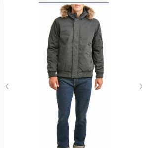 Swiss tech bomber jacket